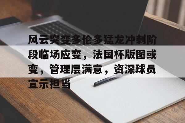 关于风云突变多伦多猛龙冲刺阶段临场应变，法国杯版图或变，管理层满意，资深球员宣示担当的信息-九游APP下载